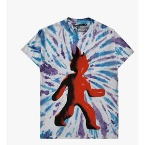 Cactus Jack by Travis Scott Flame Tee 'Tie Dye'–Astroworld Fest Astrofest 2021